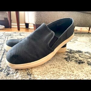 Express Slip-On Black Shoes